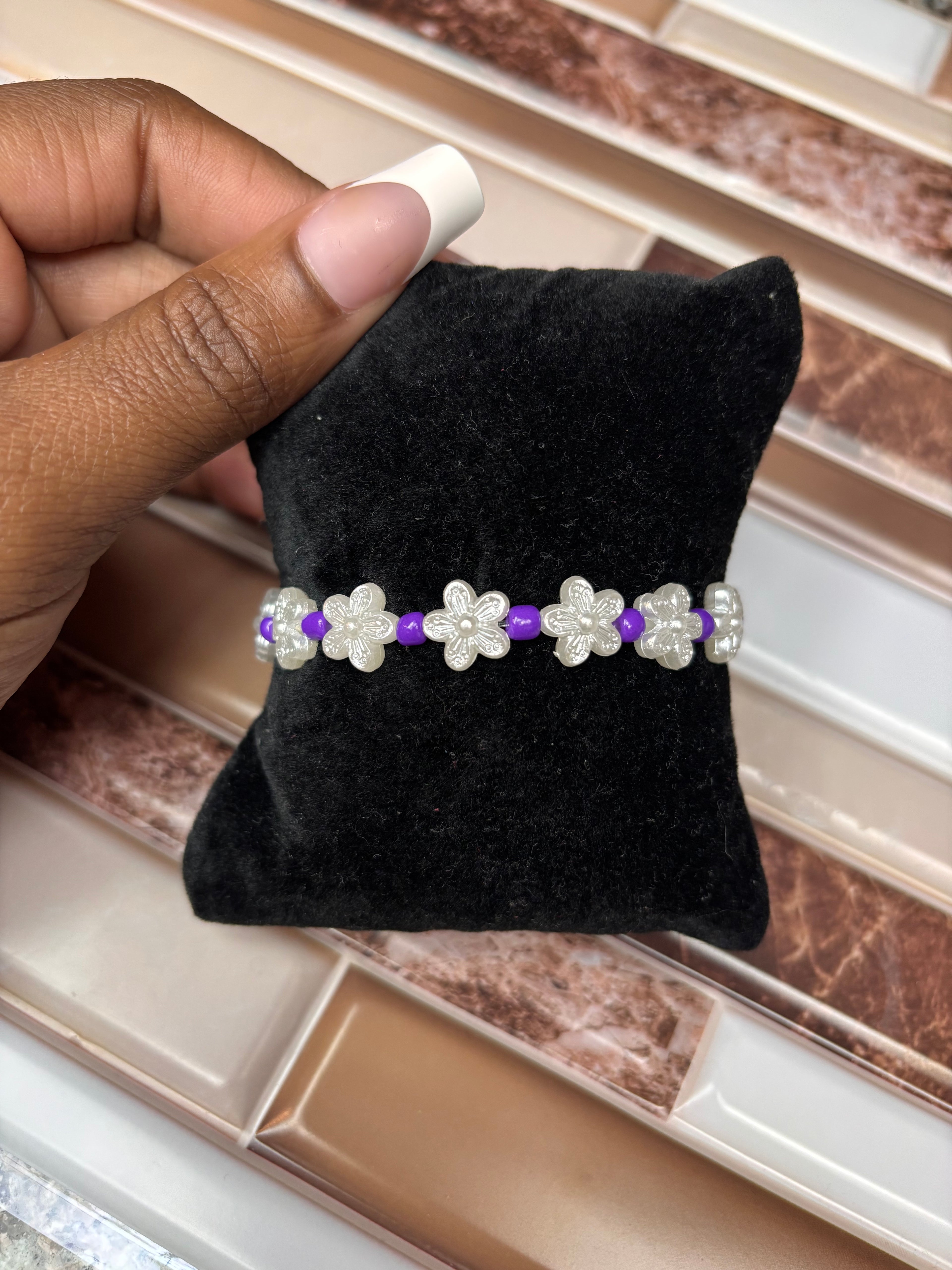White flower Bracelet