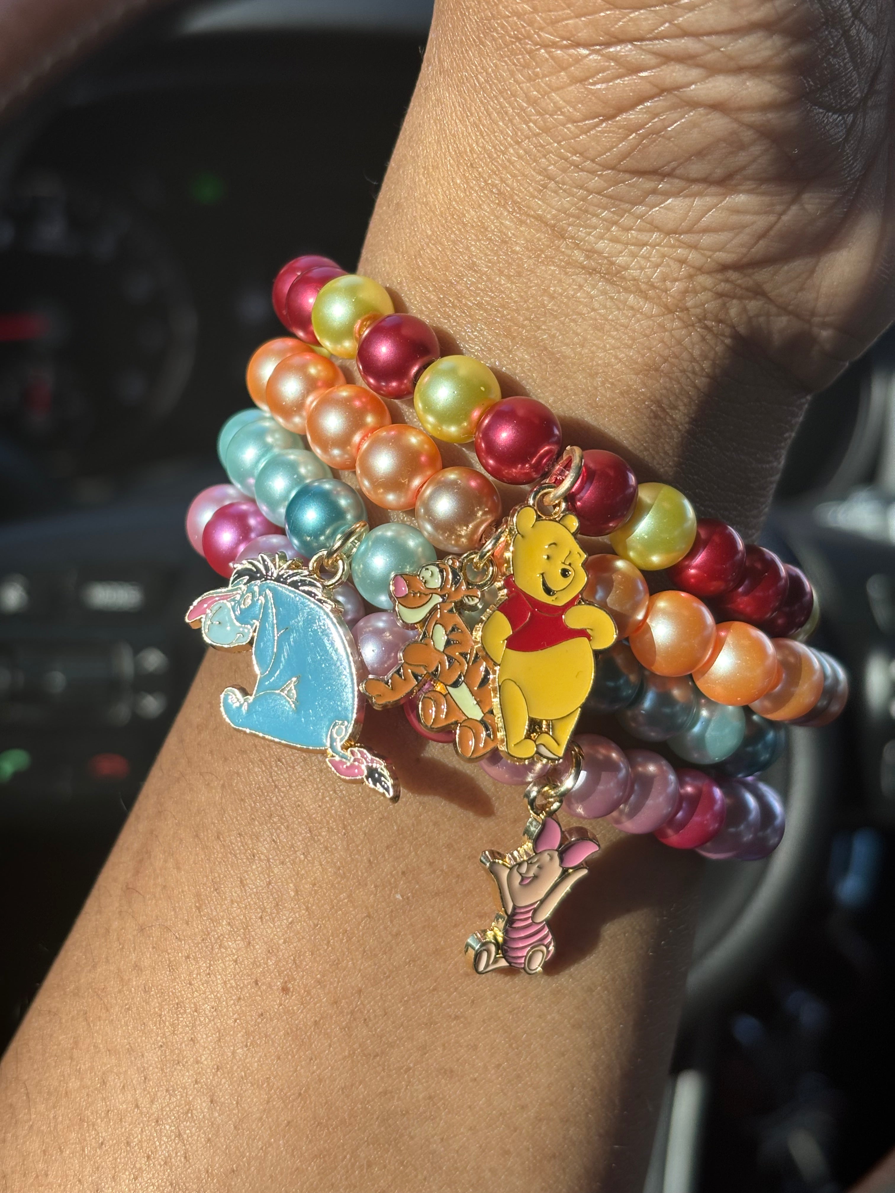 Pooh 4 pcs bracelet set