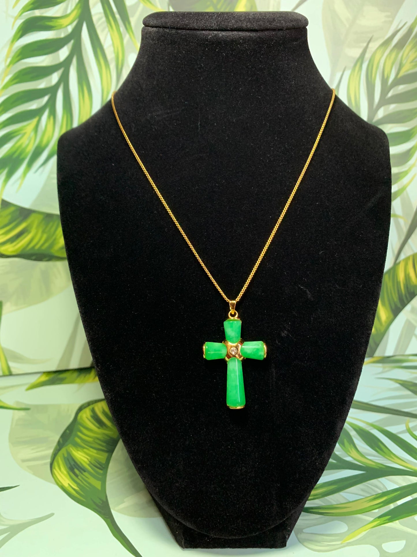 Jade cross