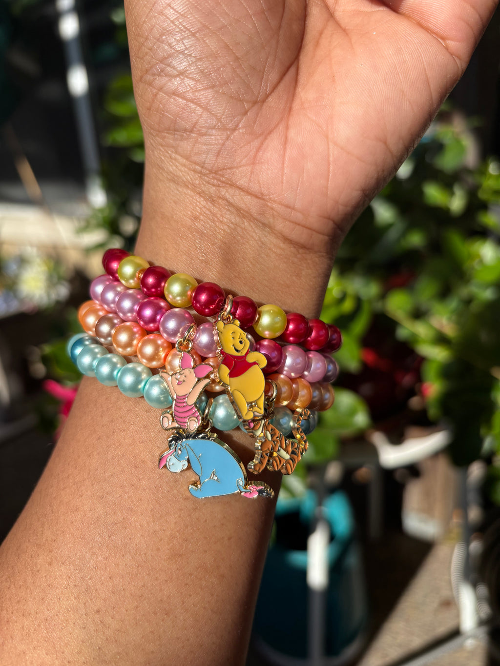 Pooh 4 pcs bracelet set