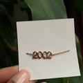 Birth year anklets