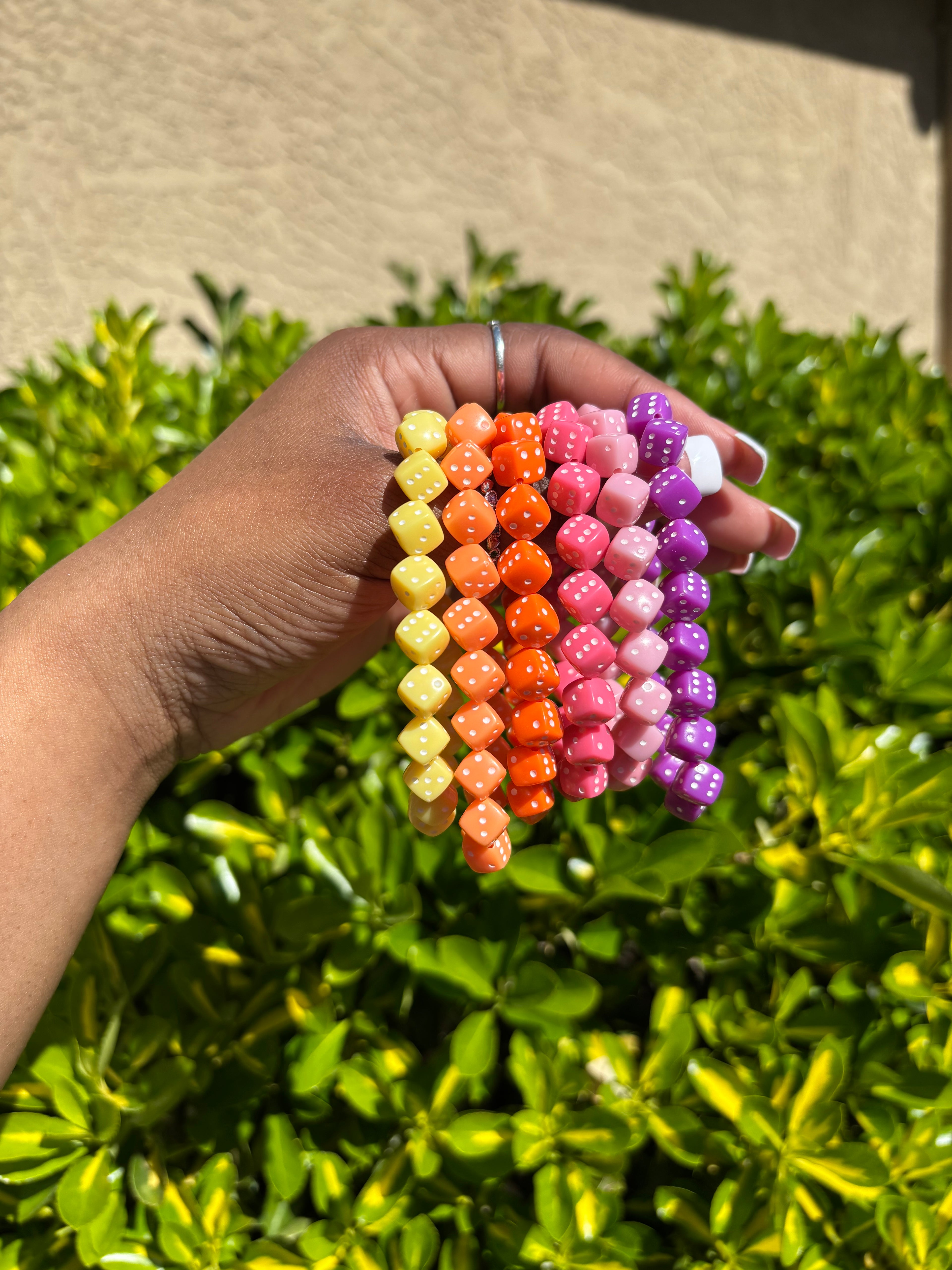 Dice bracelet
