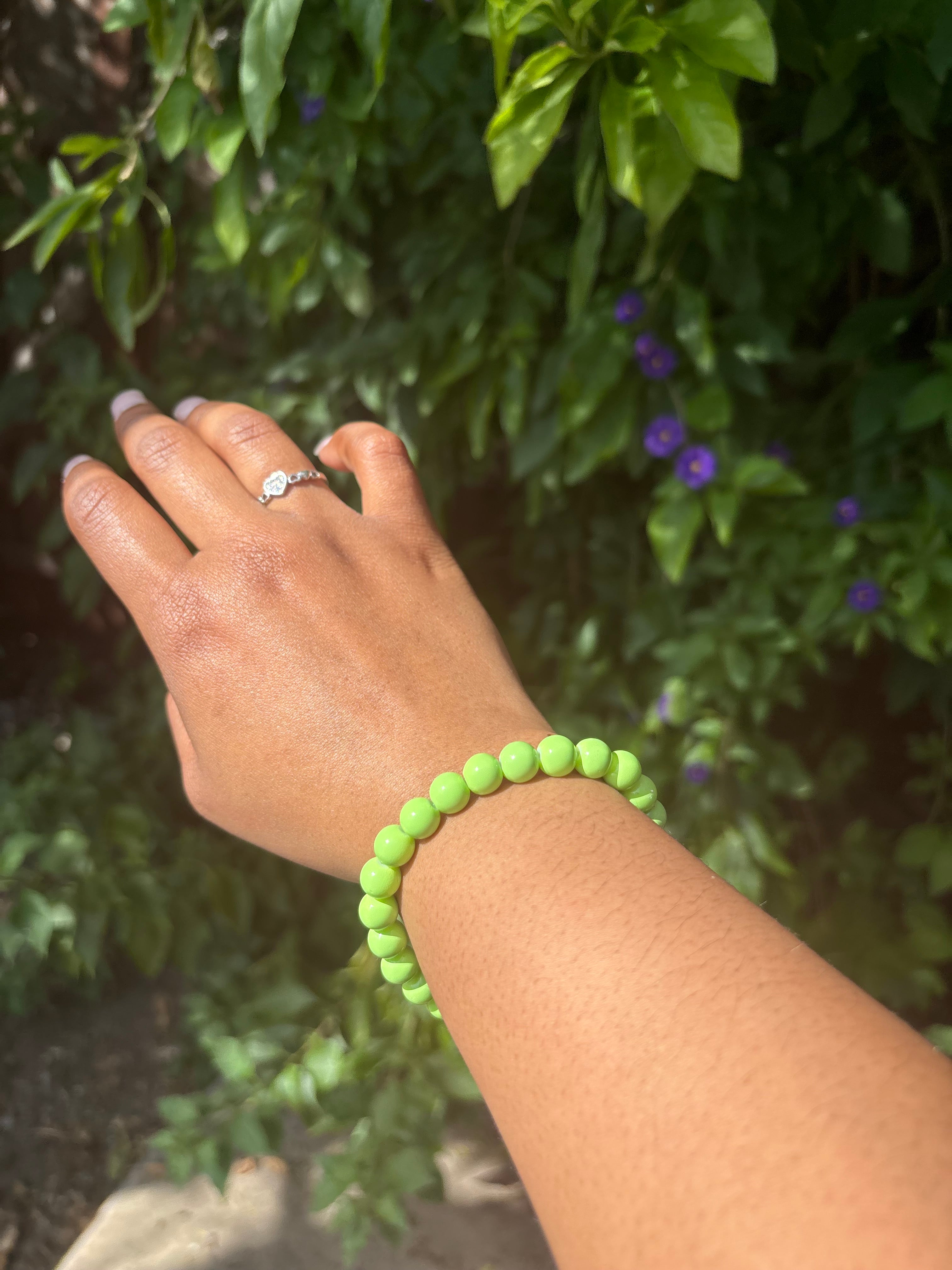 Solid color bracelets