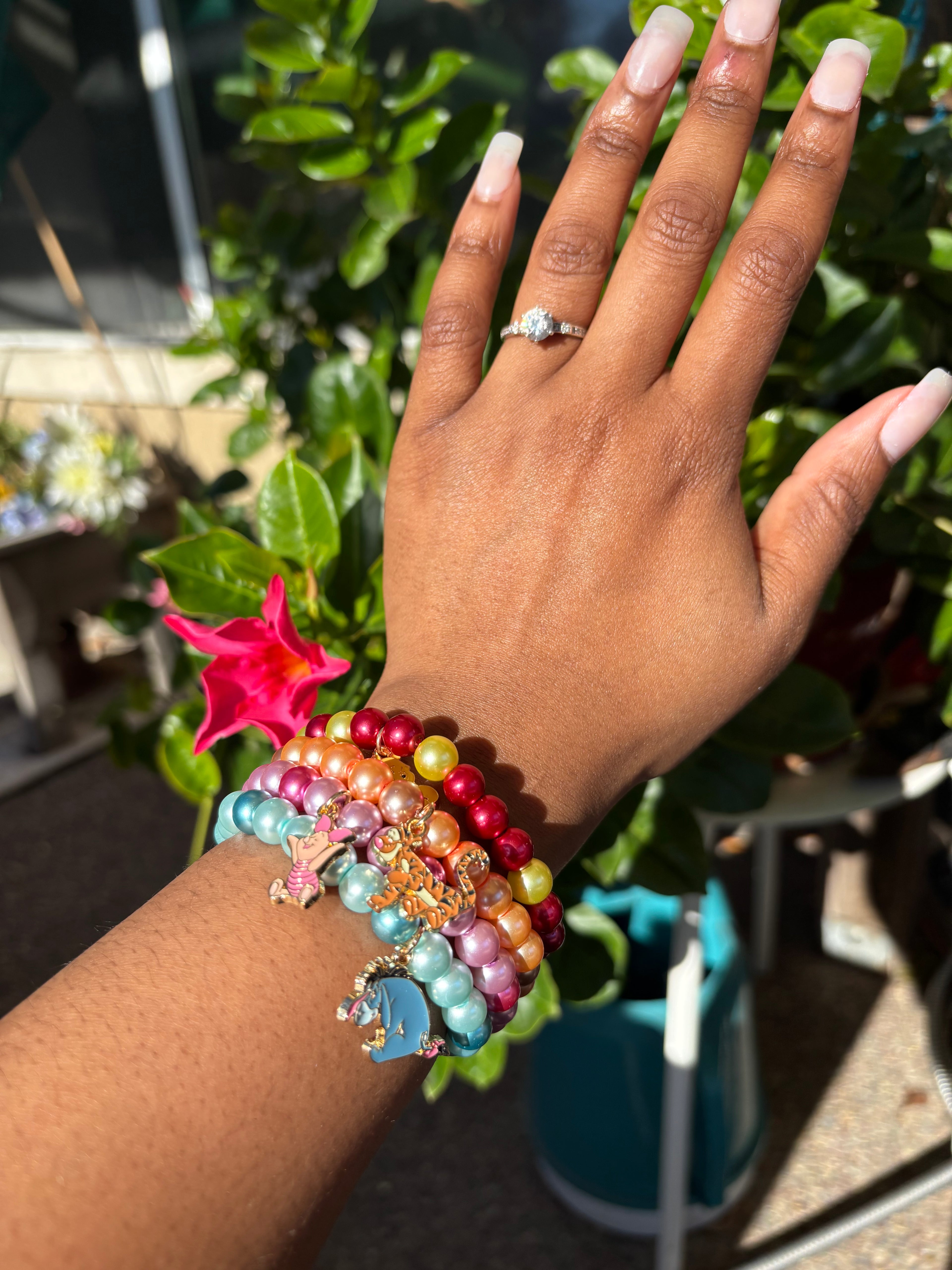 Pooh 4 pcs bracelet set