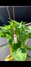 Bamboo necklace