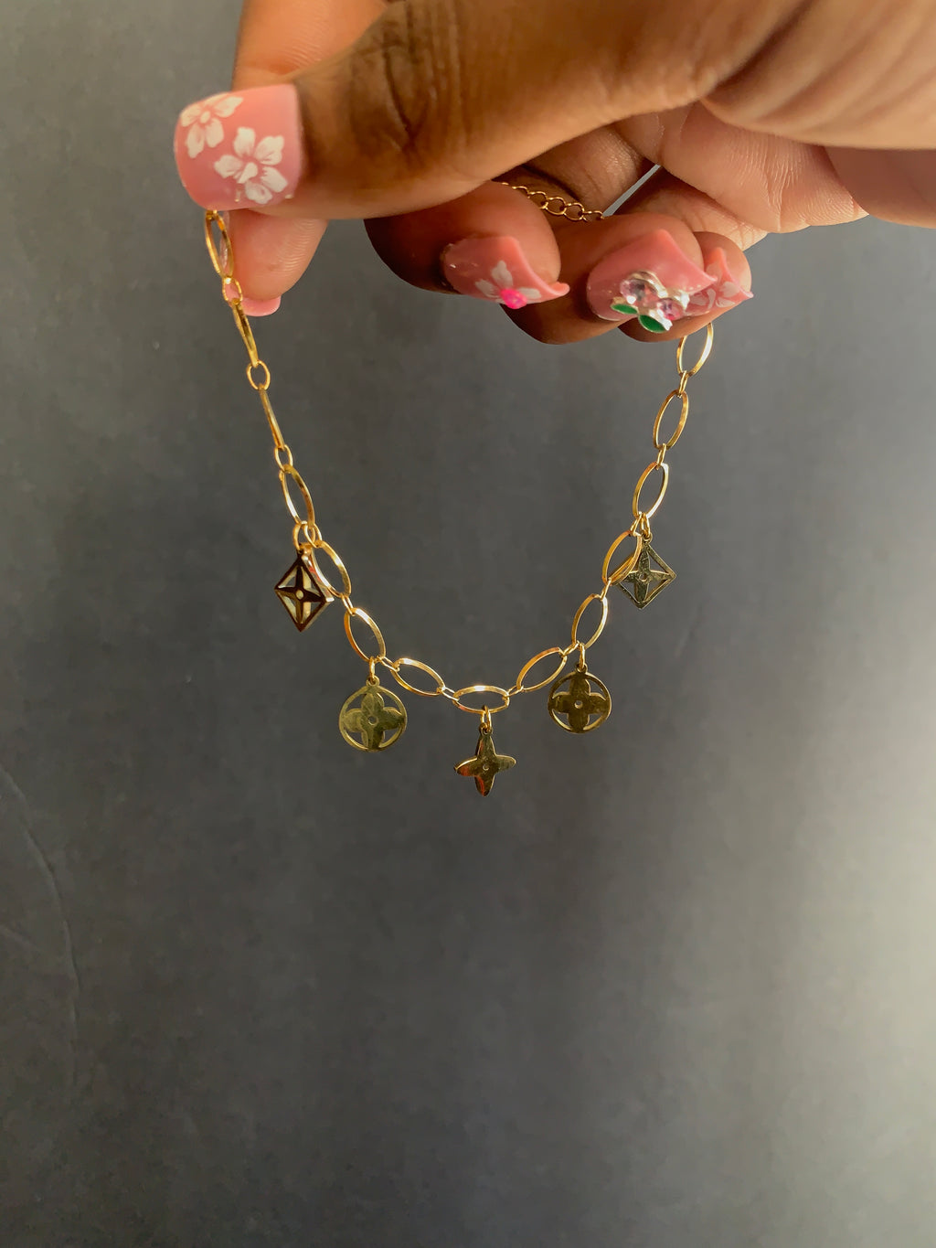 Lv inspired bracelet